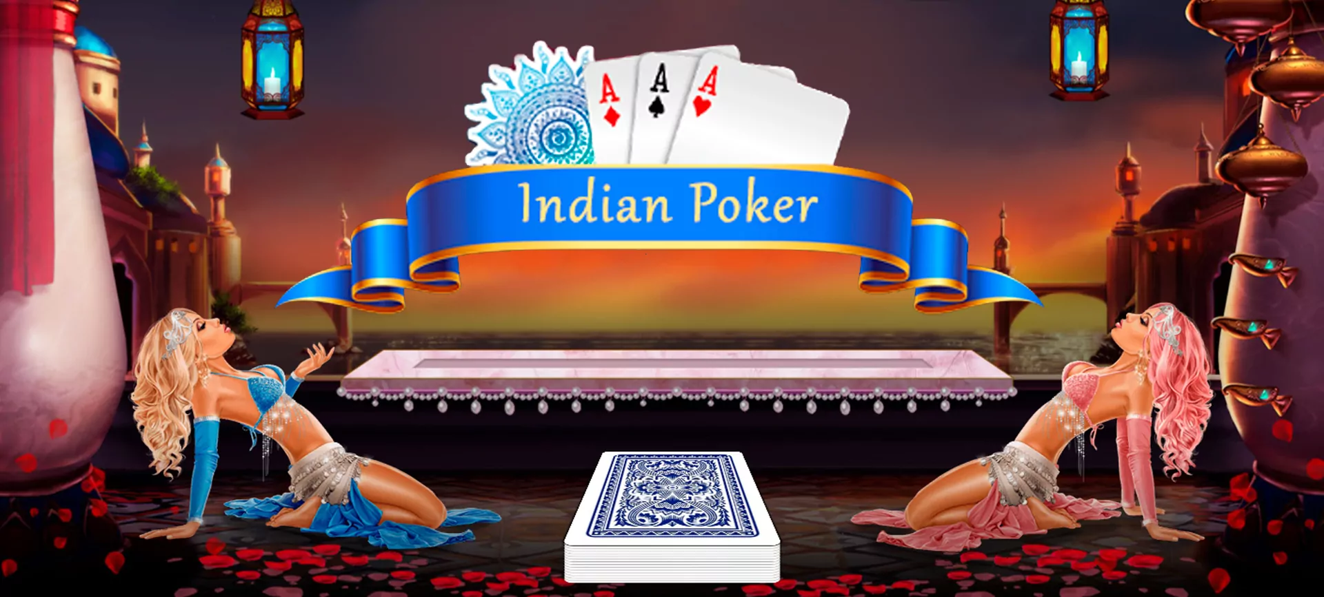 Play online in the Indian Poker.