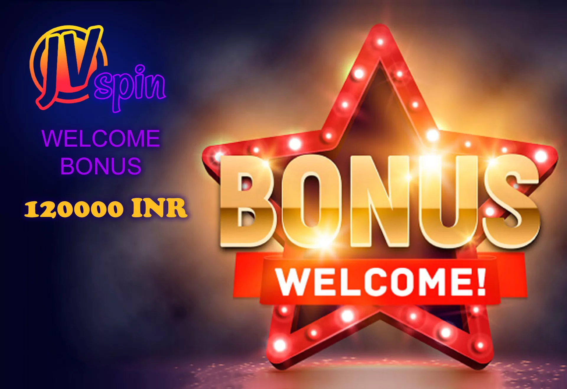After you top up your account you can get a bonus of up to 120000 INR.