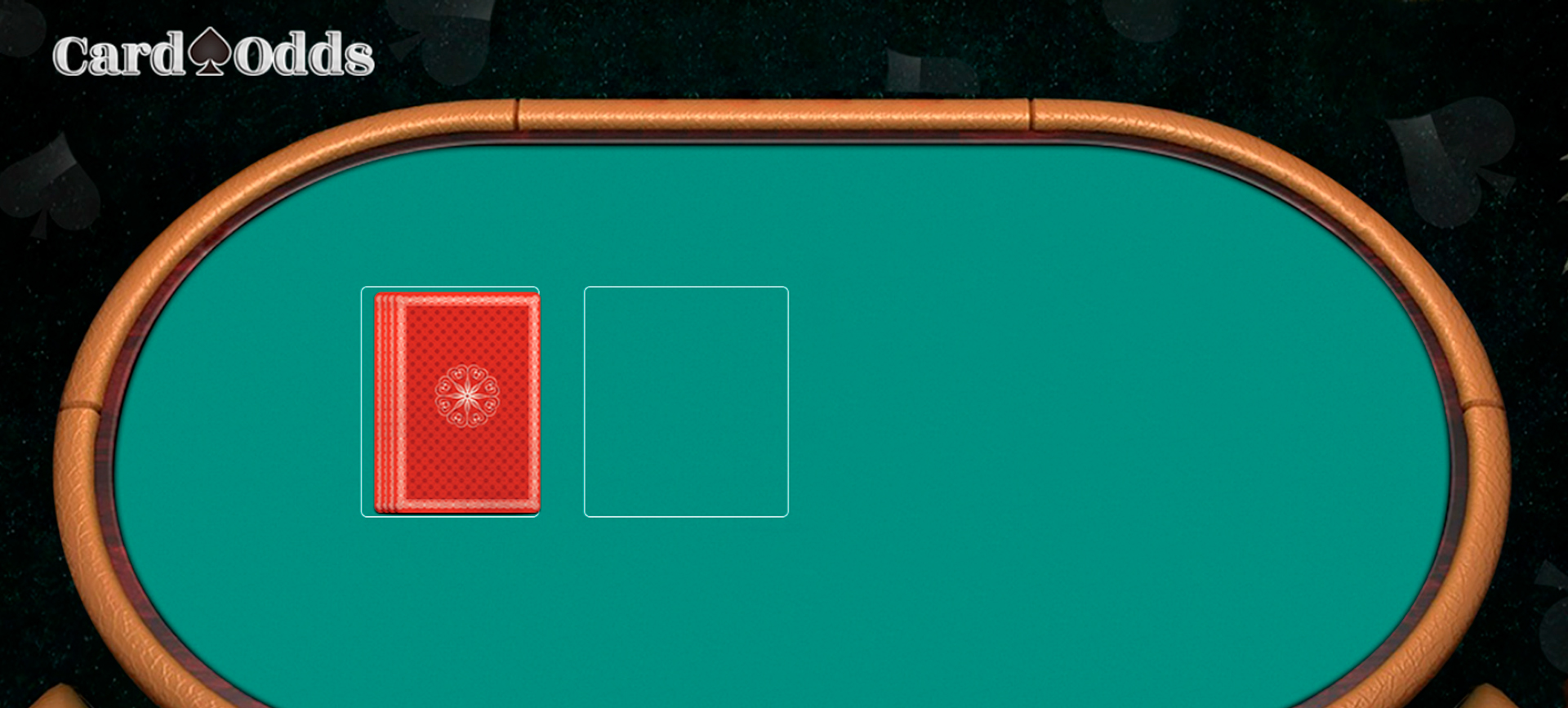 Play online in the Card Odds game.