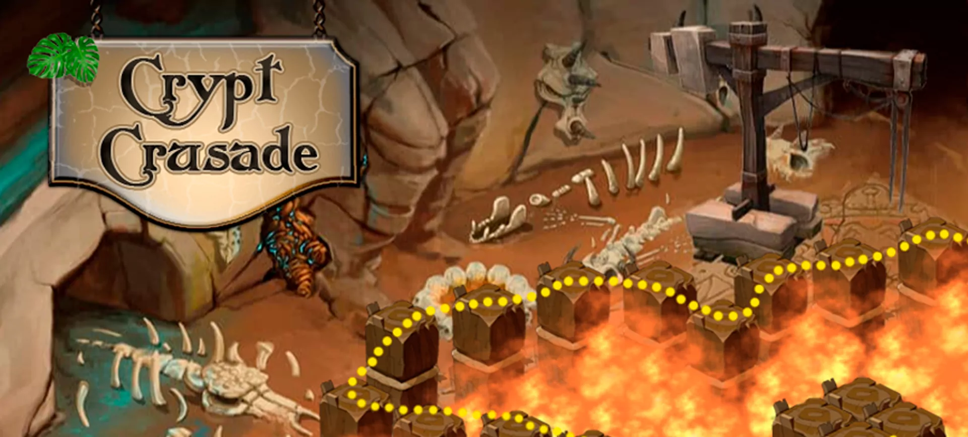 Play online in the Crypt Crusade game.