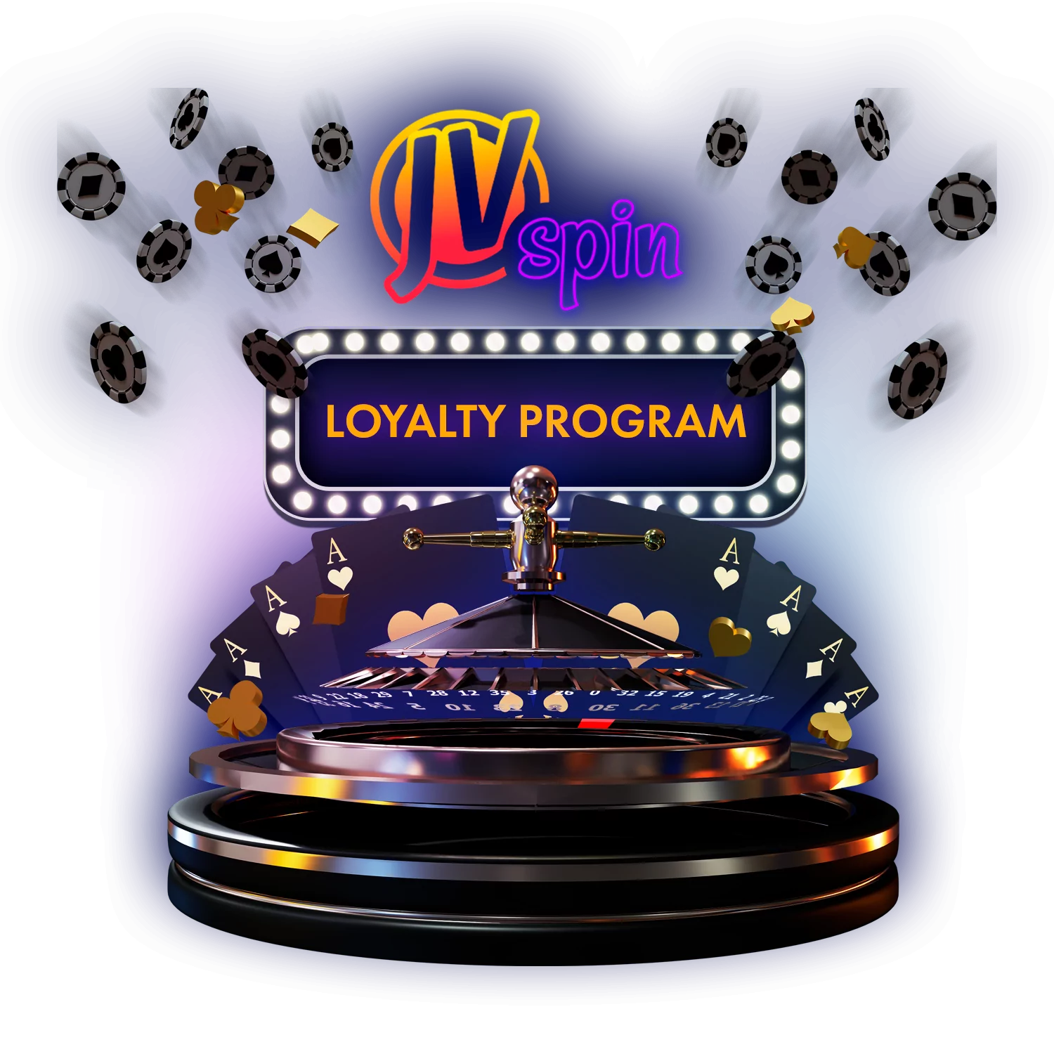 For the users who are going to play slots regularly, the JVSpin Casino team created a loyalty program.