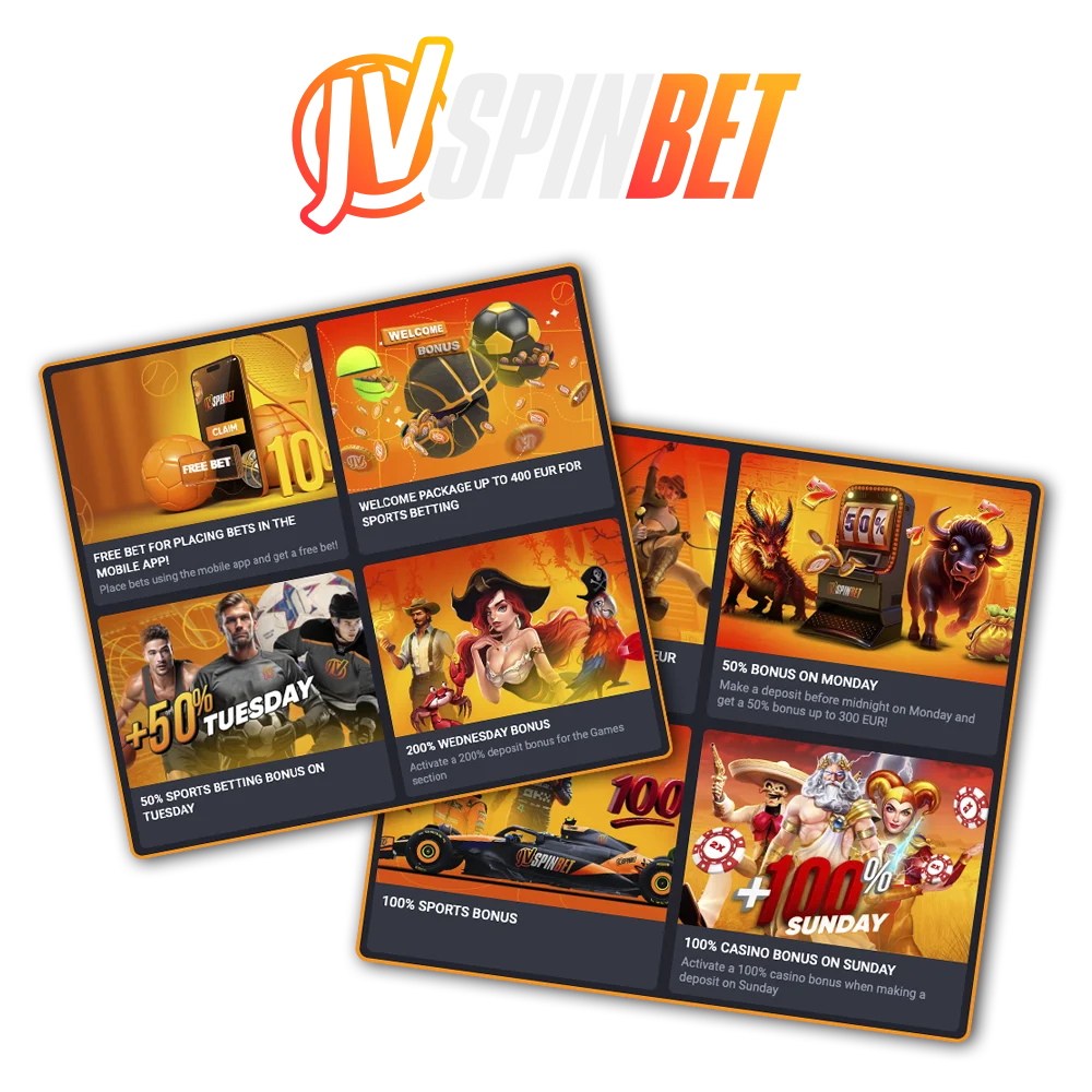 Learn how to get a bonus from the JVSpin Casino and use it to play games.